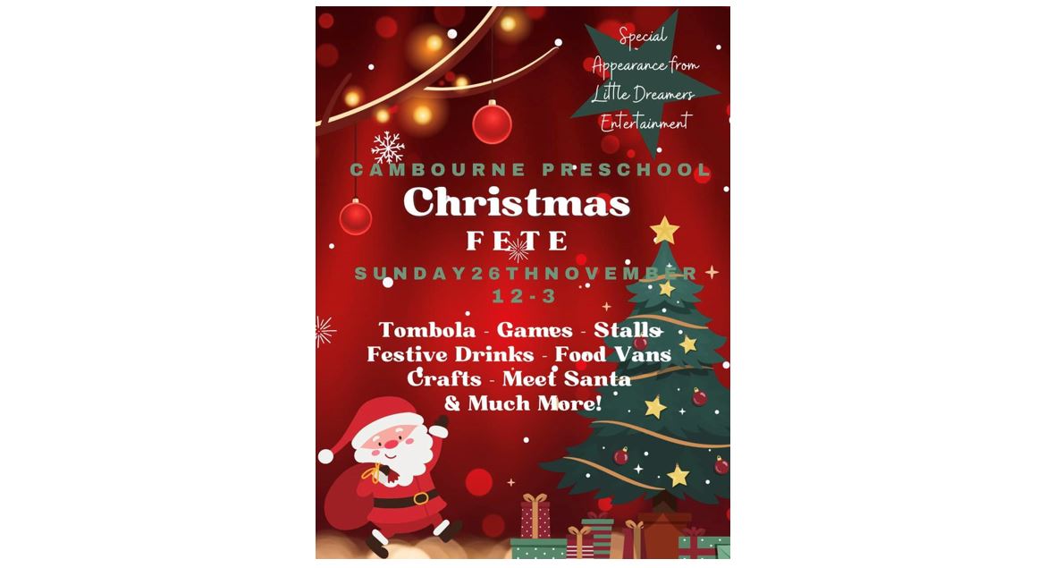 Cambourne Pre-School Christmas Fete