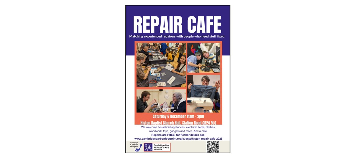 Histon Repair Cafe