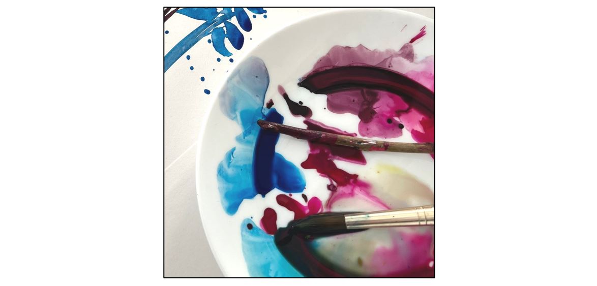 Painting Expressive Landscapes in Ink
