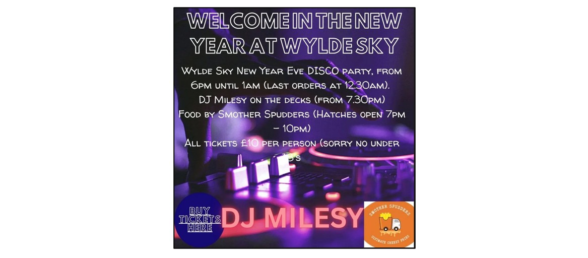 Welcome in the New Year at Wylde Sky