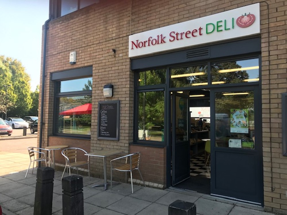 Norfolk Street Deli, shop front