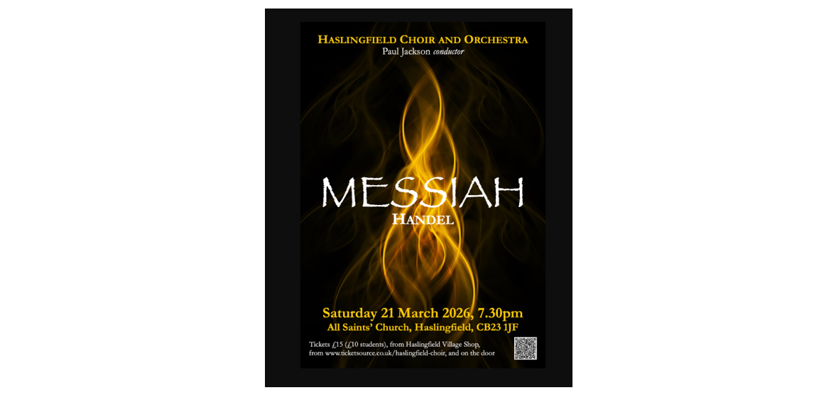 Haslingfield Choir and Orchestra - Handel’s Messiah