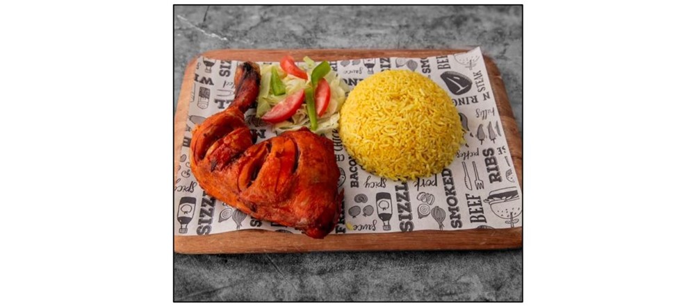 Coach House Hotel - chicken and rice