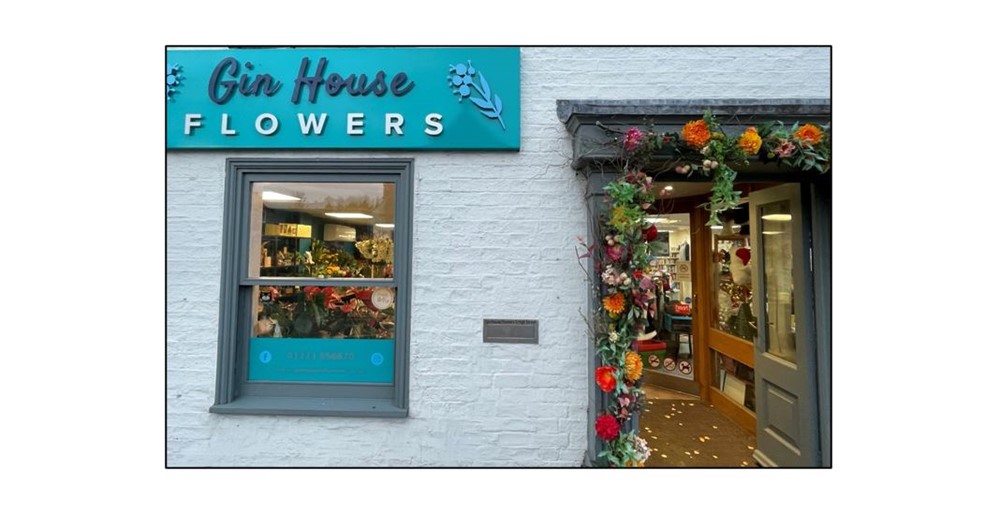 Gin House Flowers - exterior