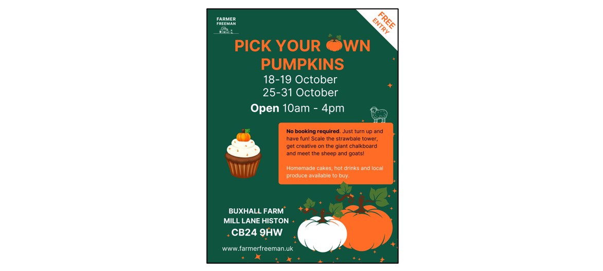 Pick Your Own Pumpkins 