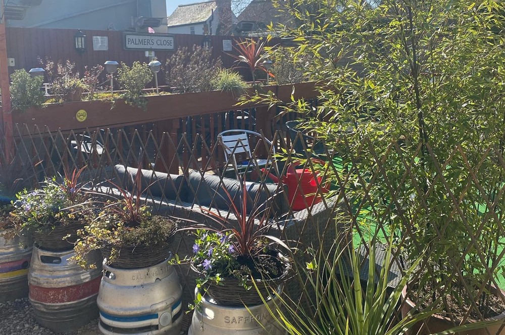 The Crown Inn Linton - Garden