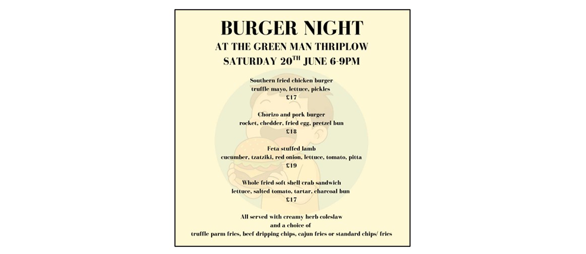 Burger Night