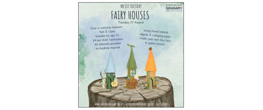 Messy Tuesday - Fairy Houses 2024