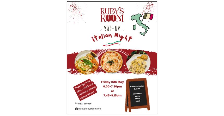 Pop-up Italian Evening