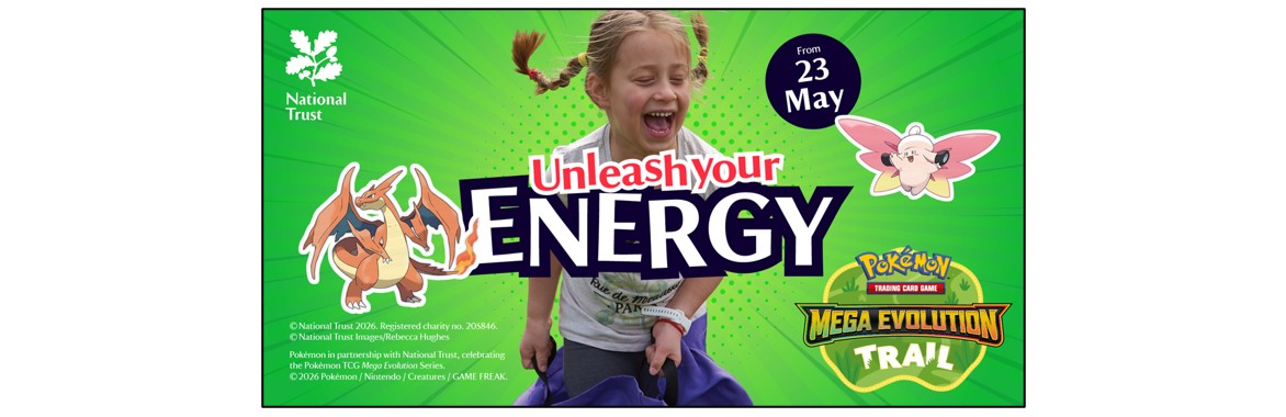Pokémon TCG Mega Evolution Trail at Wimpole Estate