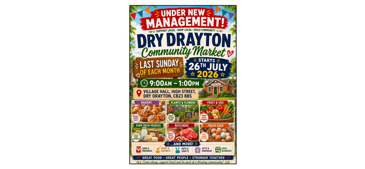 Dry Drayton Community Market 