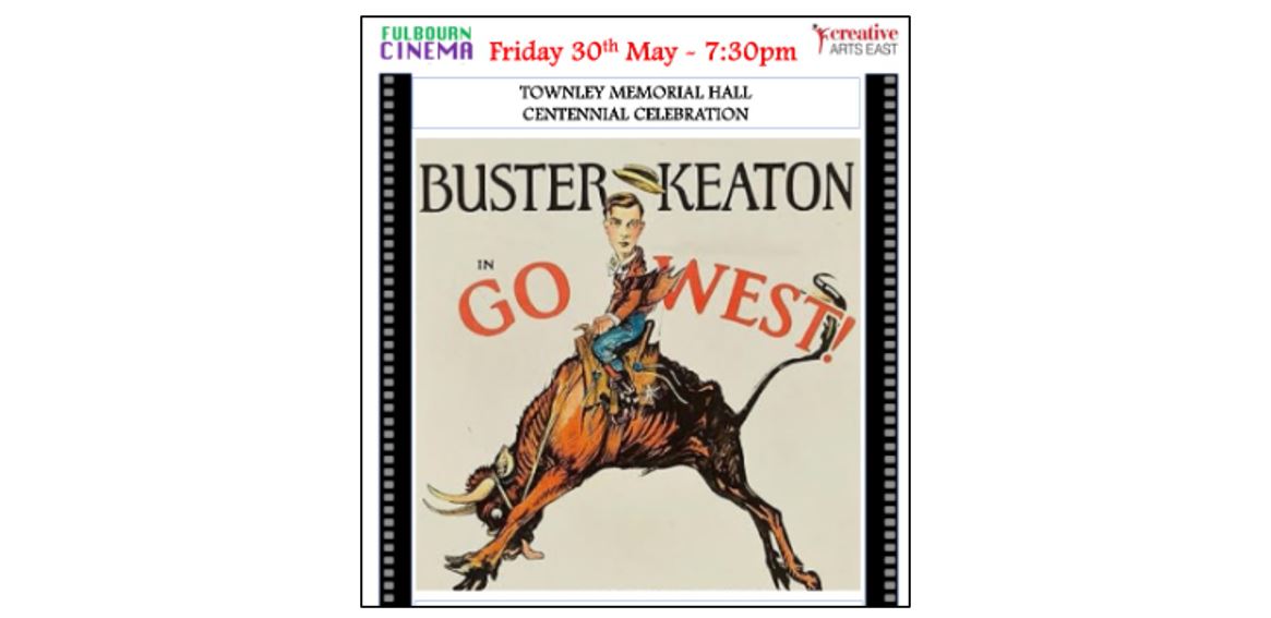 Cinema Night at Fulbourn - Buster Keaton in Go West