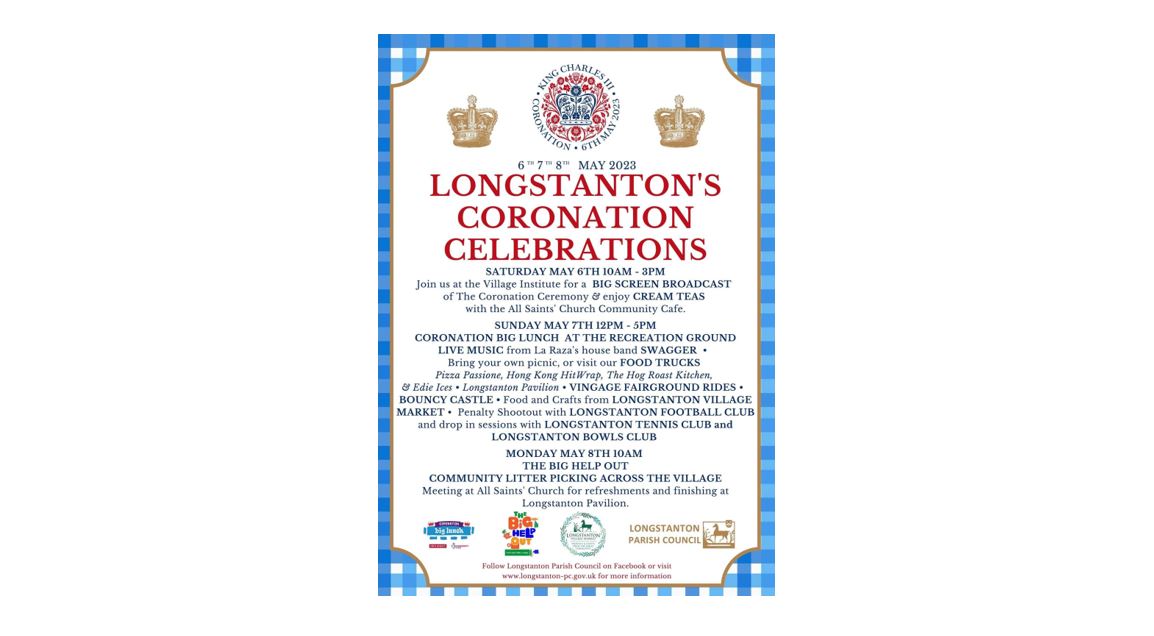 Longstanton Big Lunch and Coronation Celebrations