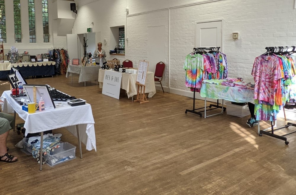 Horseheath Farmer & Craft Market - Stalls Inside