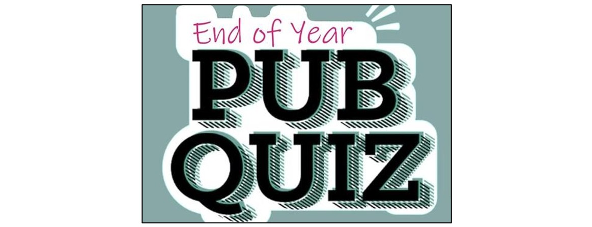 Charity End of Year Pub Quiz