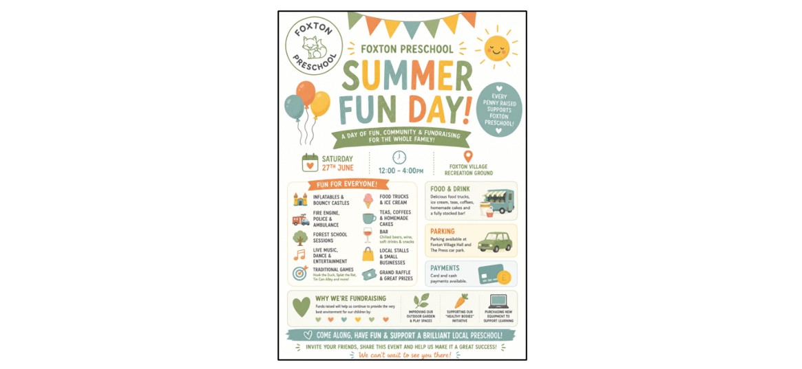 Summer Fun Day - Foxton Preschool