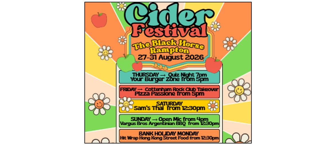 The Black Horse Cider Festival