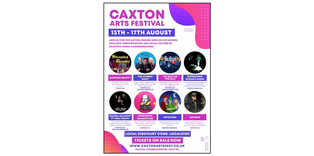 Caxton Arts Festival