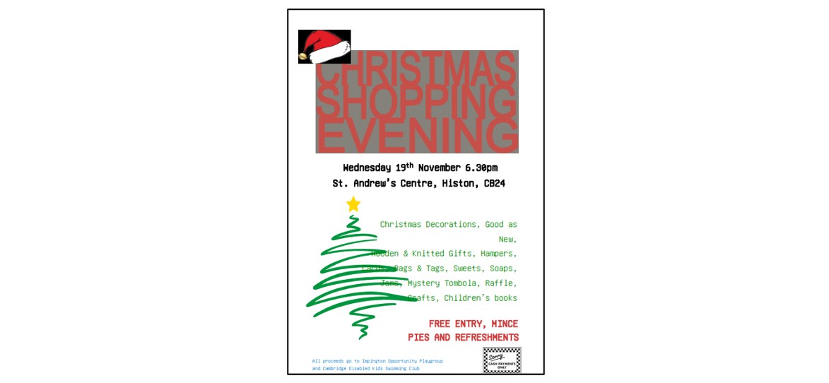 Christmas Shopping Evening