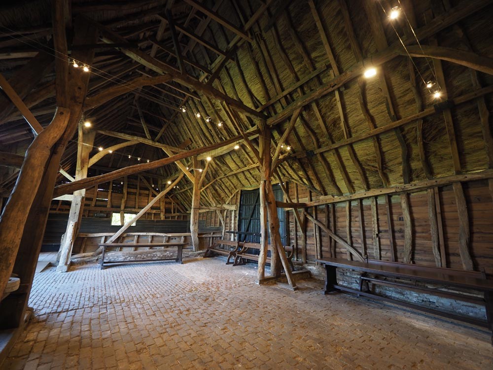 Tithe Barn interior