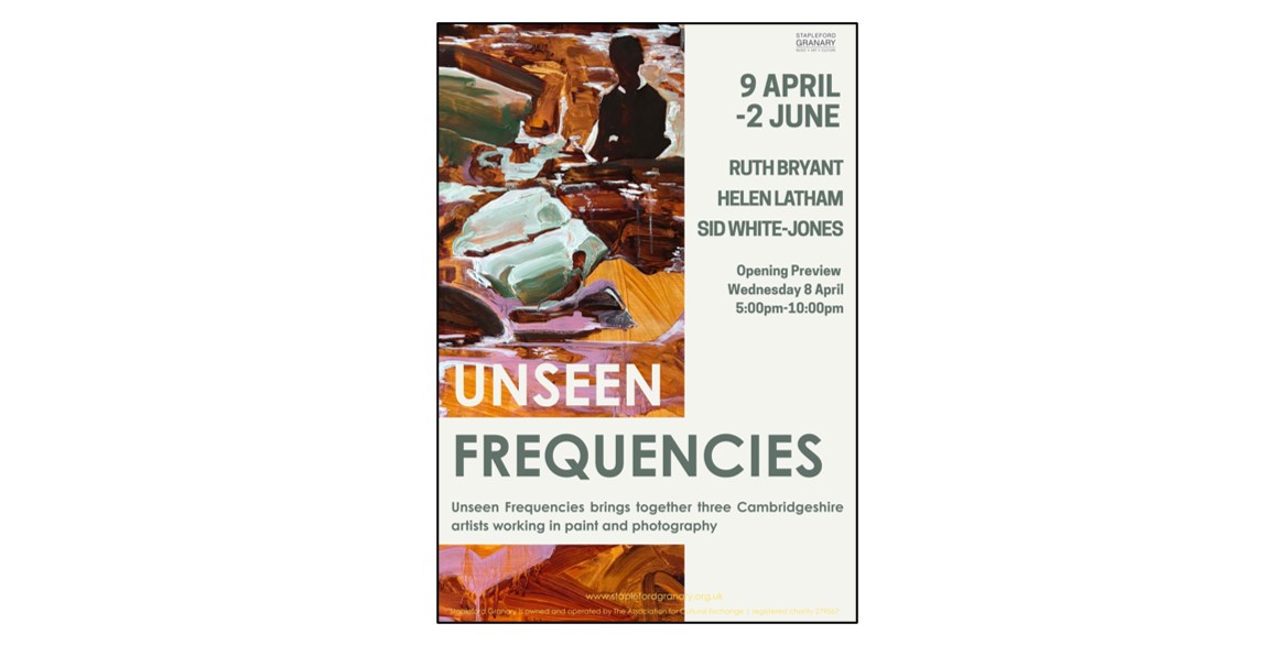 Art Exhibition  - Unseen Frequencies: Ruth Bryant, Helen Latham, Sid White-Jones