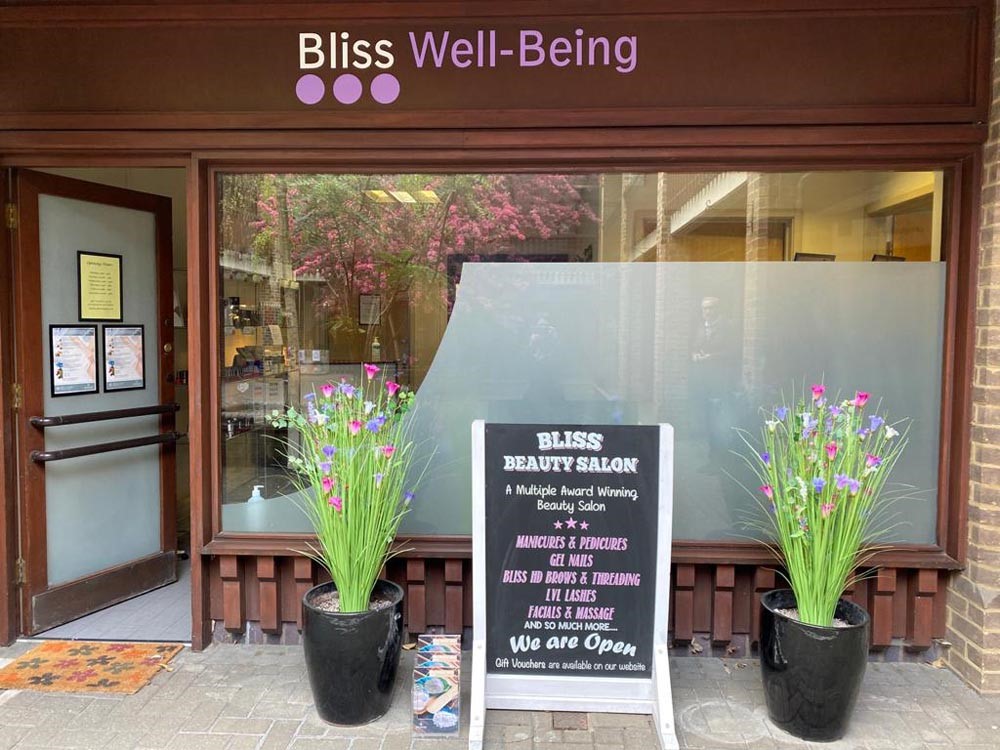 Bliss Beauty Salon, Shop Front