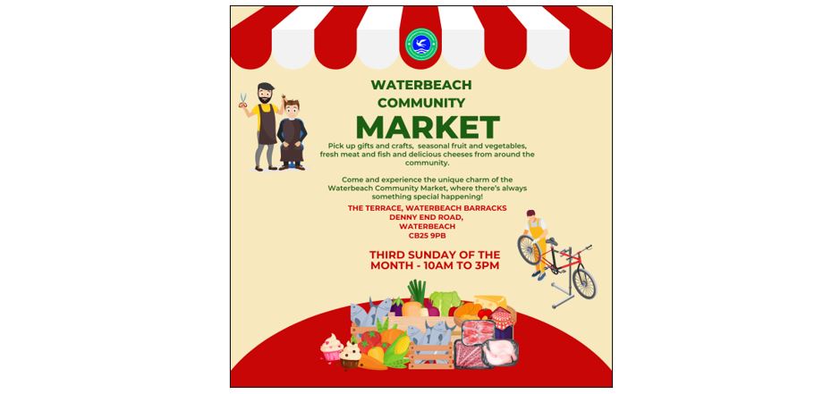 Waterbeach Community Market - Poster