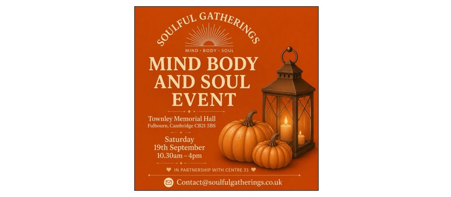 Mind Body and Soul Fayre - September