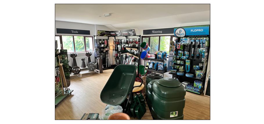 Arrington Garden Centre, Interior display