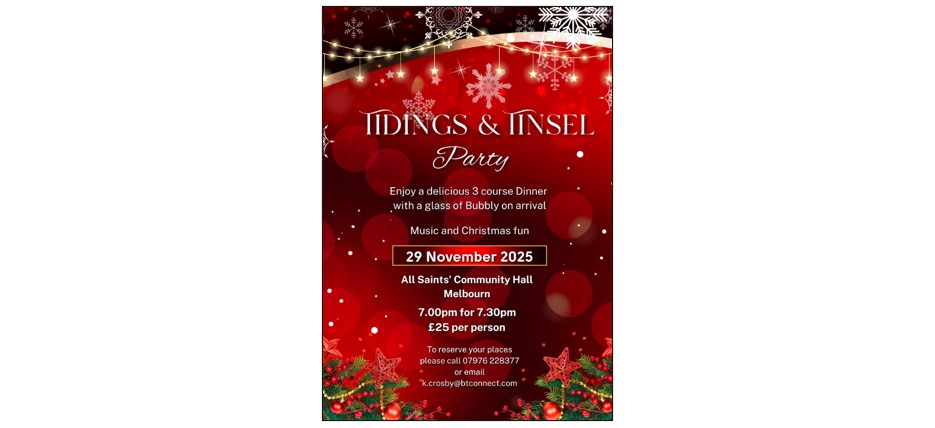 Tidings & Tinsel Party