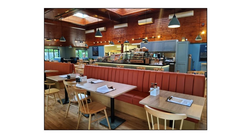 Bury Lane Farm Shop - interior cafe