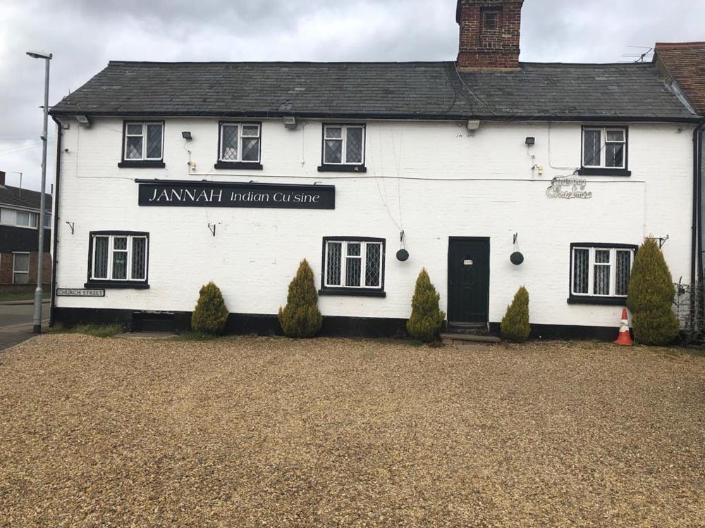 Jannah Indian Cuisine, Gamlingay, exterior