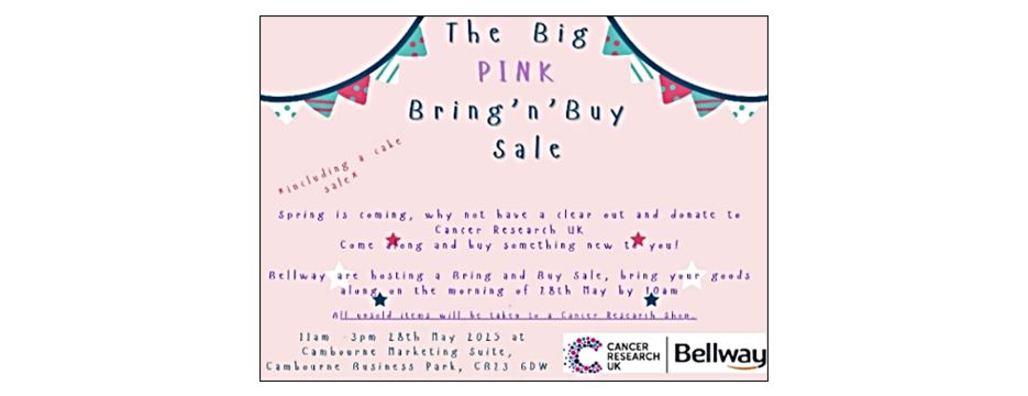 The Big PINK Bring ‘n’ Buy Sale