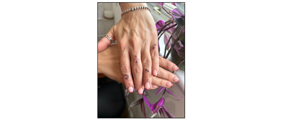 Beauty by Amineh - hand tattoo