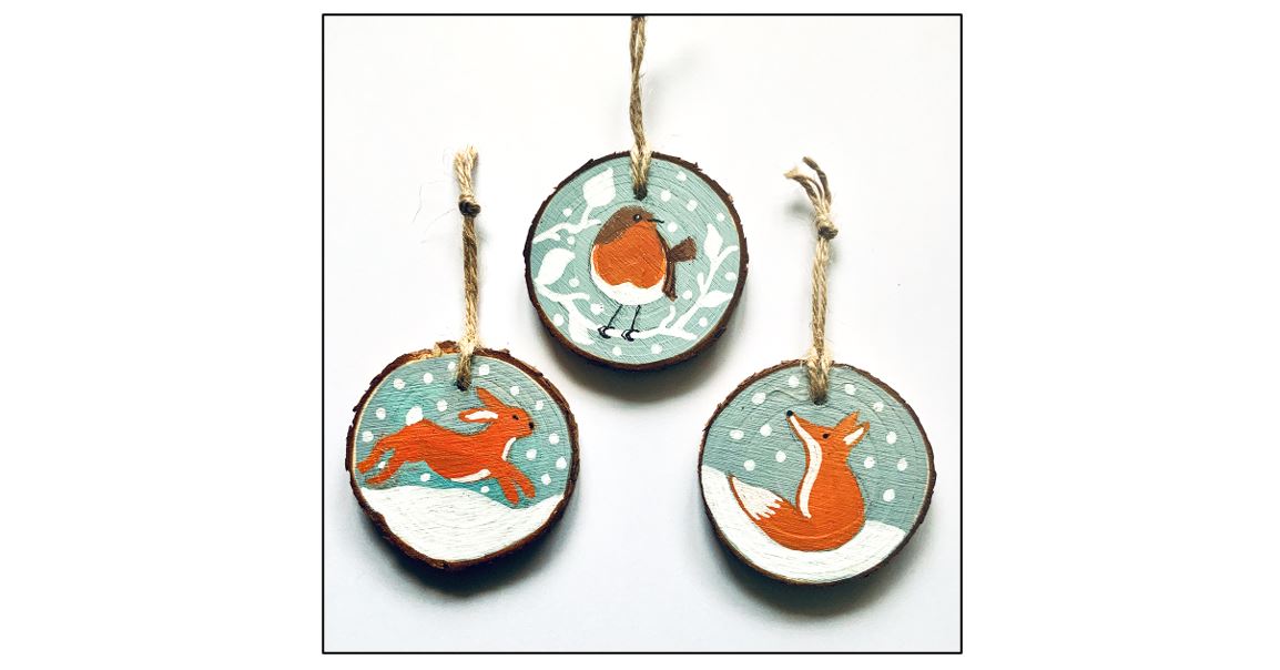 Paint a Wooden Tree Decoration Workshop