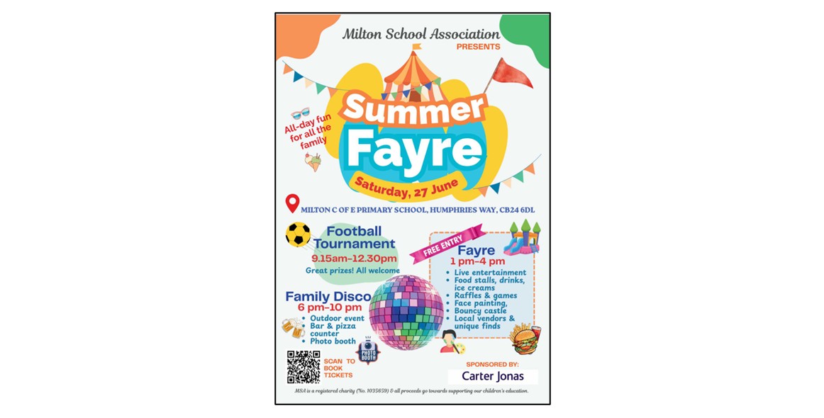 Summer Fayre at Milton C of E Primary School 