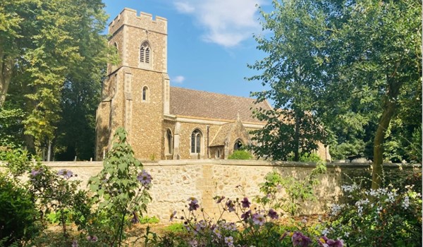 St Andrew's Church Toft, exterior