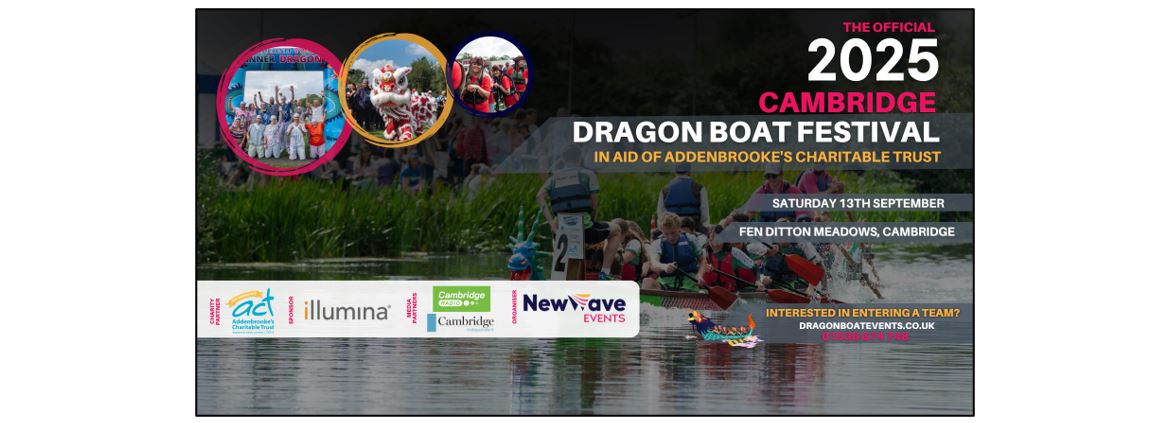 Cambridge Dragon Boat Festival 2025