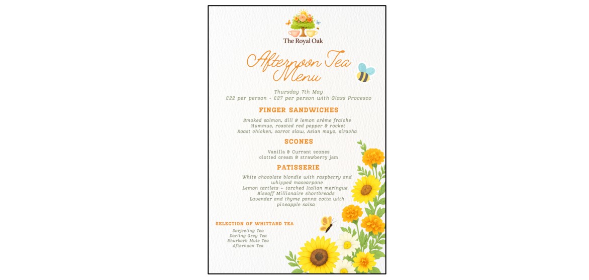 Afternoon Tea at The Oak