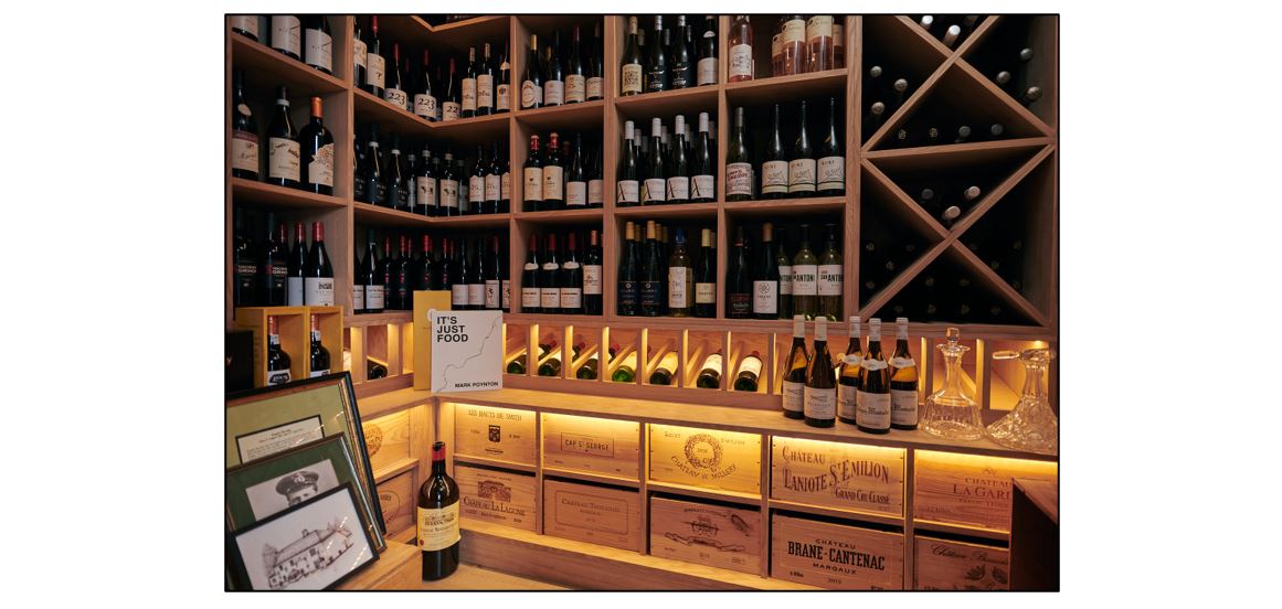 The Rupert Brooke - wine cellar