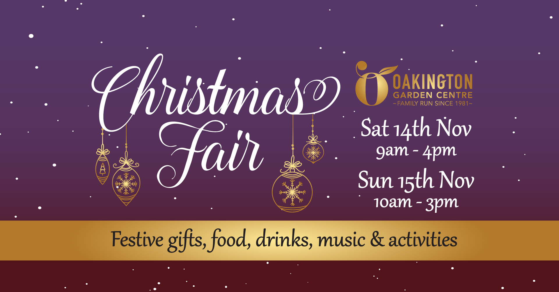 Oakington Christmas Fair 2026