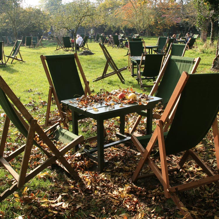 The Orchard Tea Garden, Outdoor Seating Area