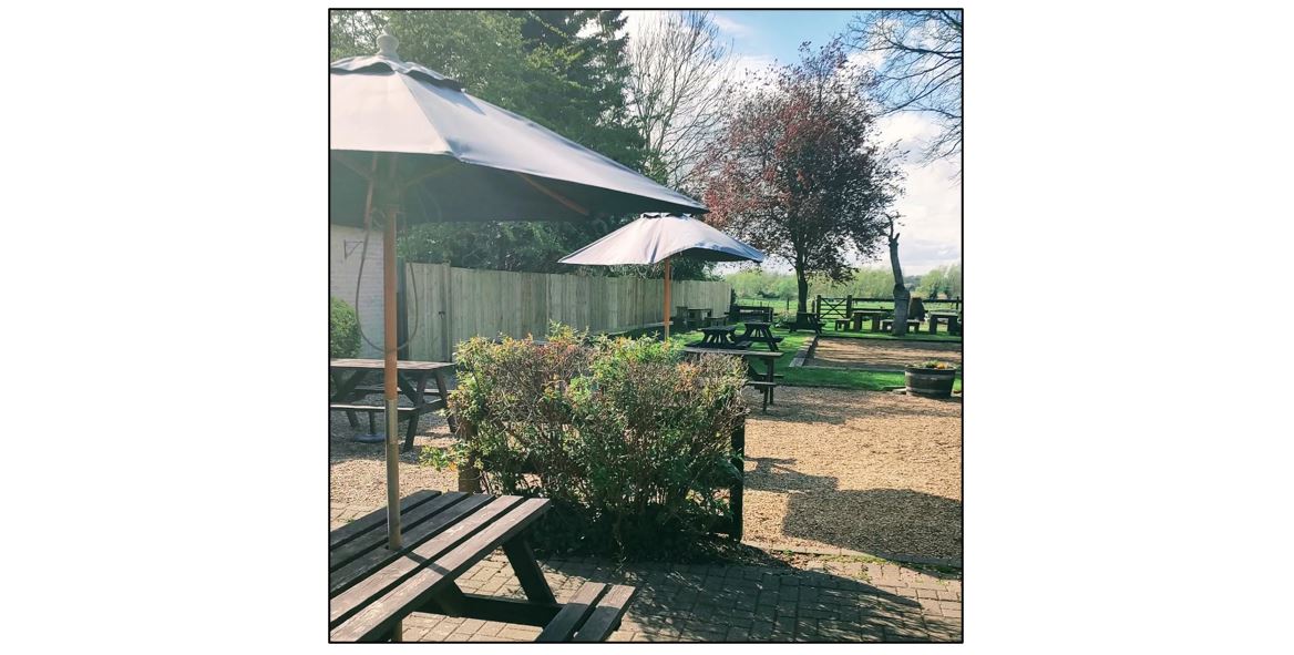 The Plough and Fleece - garden