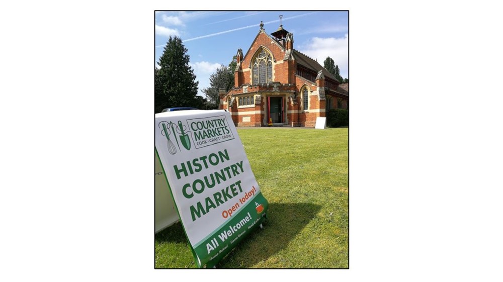 Histon Country Market - signage