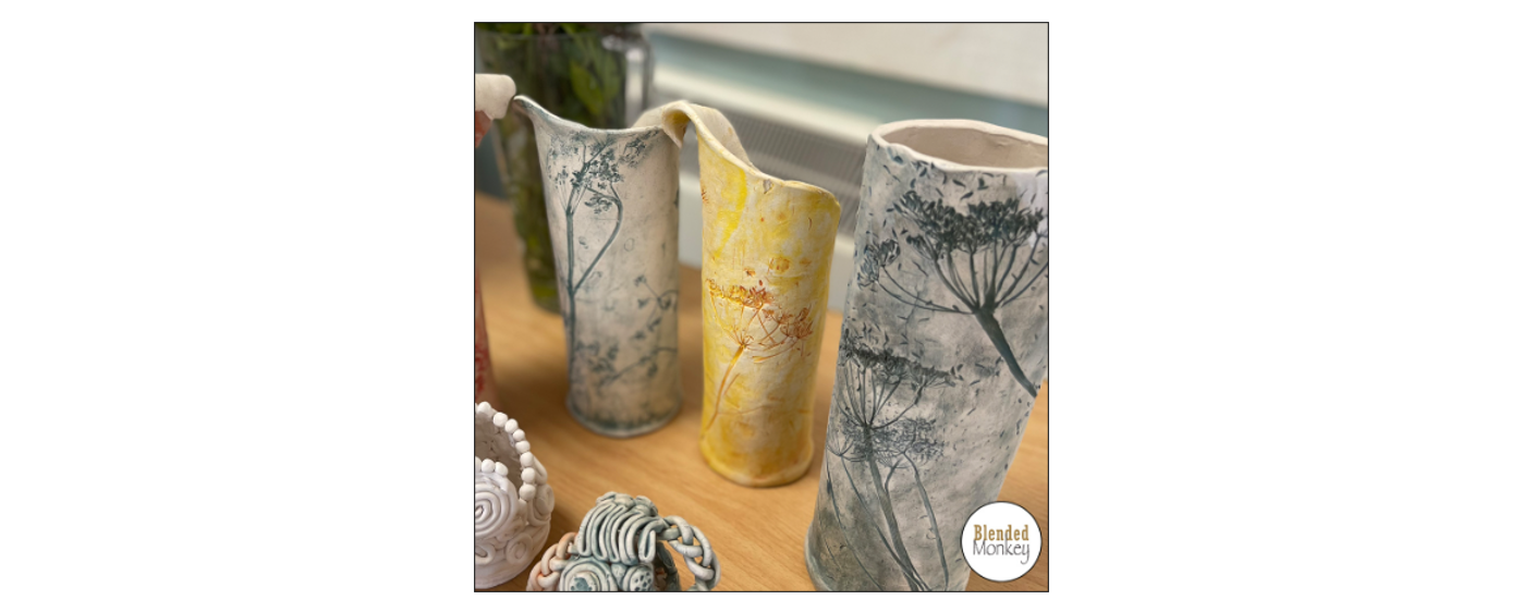 Ceramic Botanical Vases Workshop – with Blended Monkey