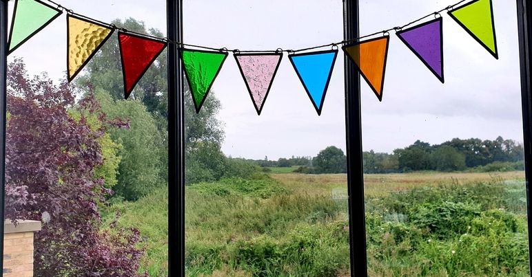 Cambridge Glass Studio - bunting