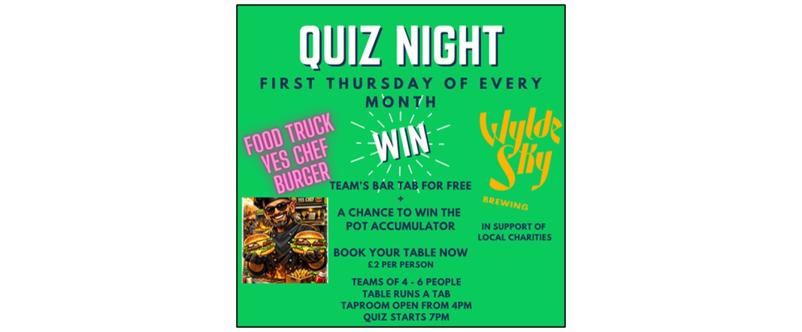 Wylde Sky Quiz Night
