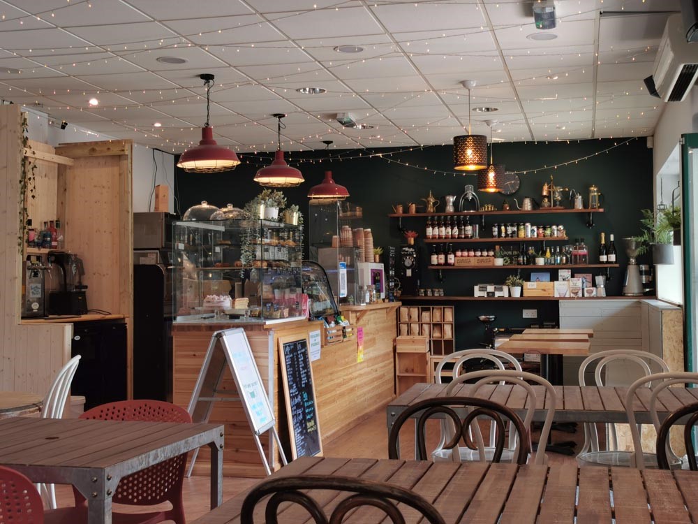 The Courtyard, Papworth Everard, cafe interior