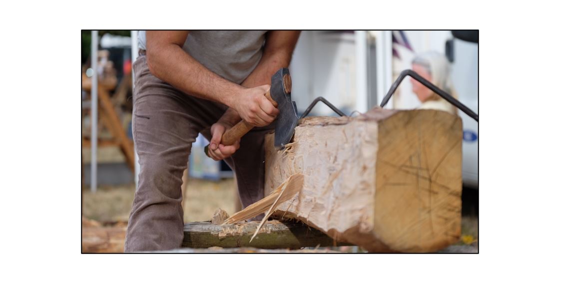 The Wonder of Wood - chopping wood
