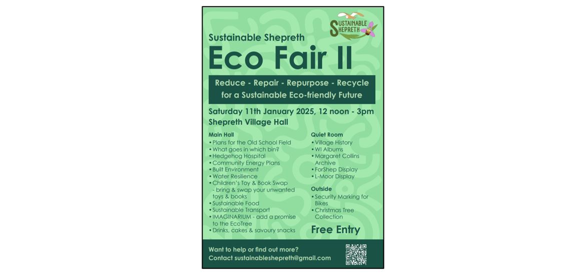 Sustainable Shepreth - Eco Fair II